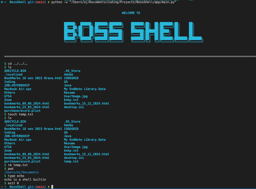 Boss Shell